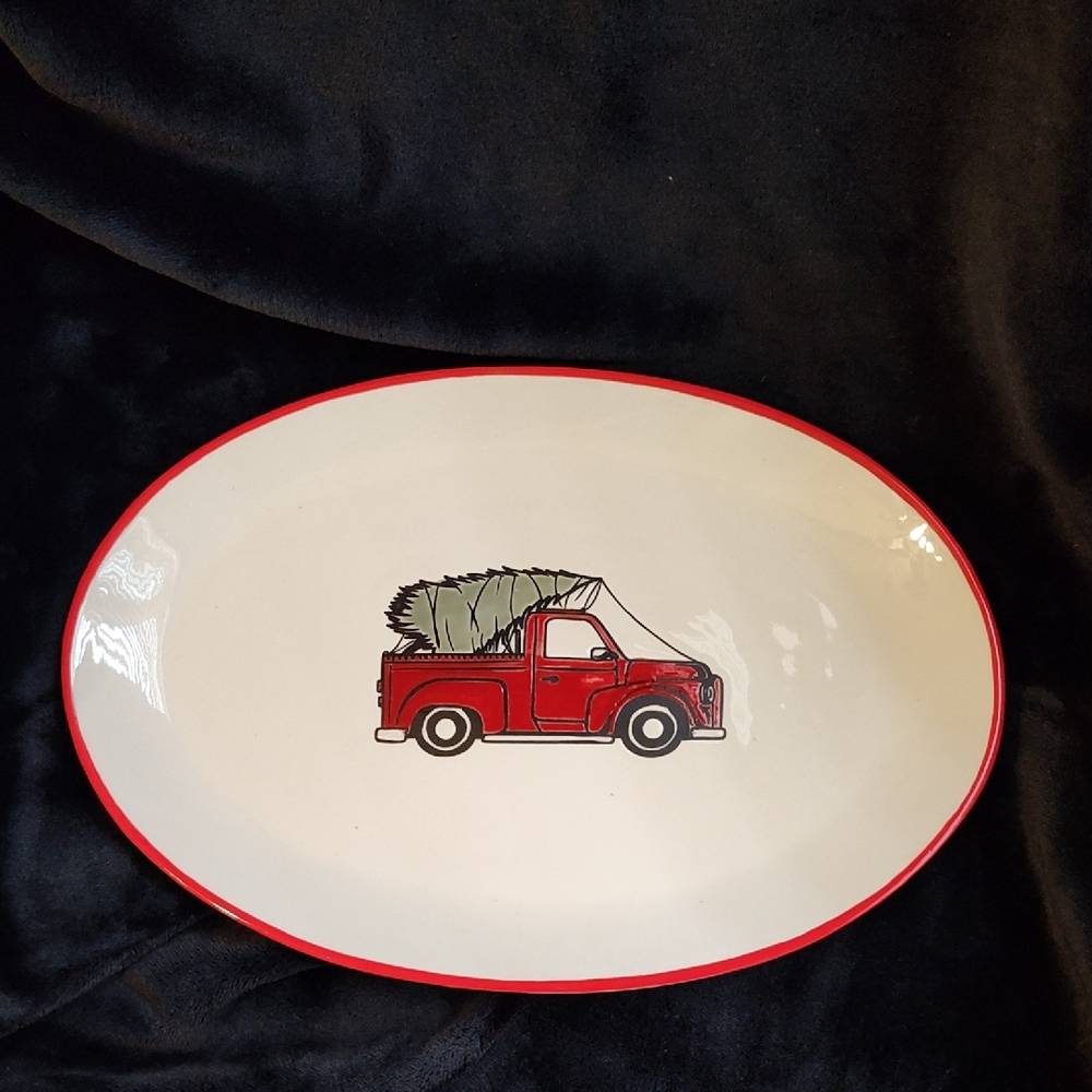 Oval Serving Plate